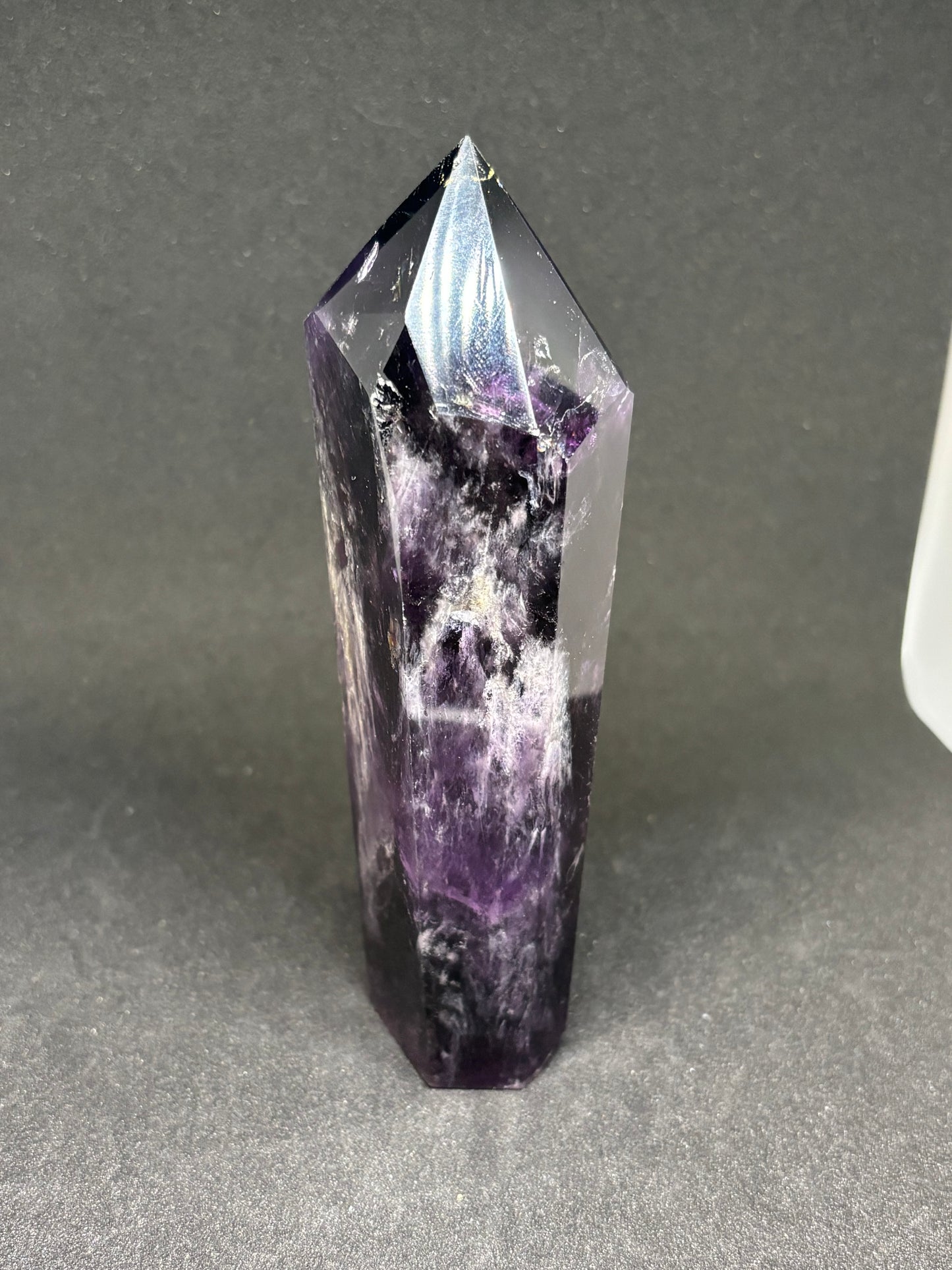 Dark Purple Amethyst Freeform - 10cm Chunky Natural Crystal 94g